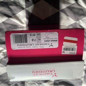Chinese Laundry Pink and White Shoe Box